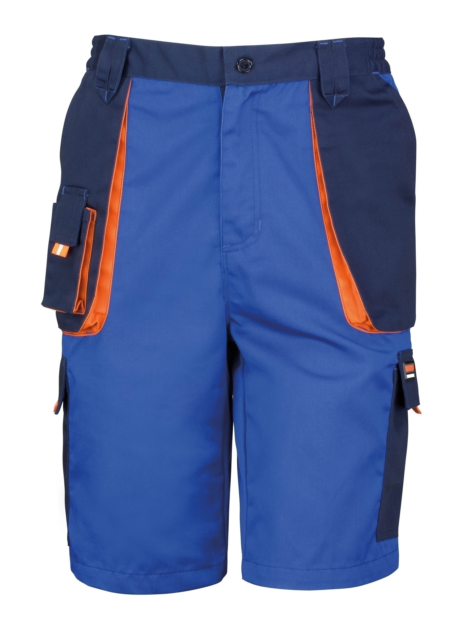 Short Lite Royal / Navy / Orange Bleu, à personnaliser avec le logo de votre club. Short Lite Royal / Navy / Orange Bleu