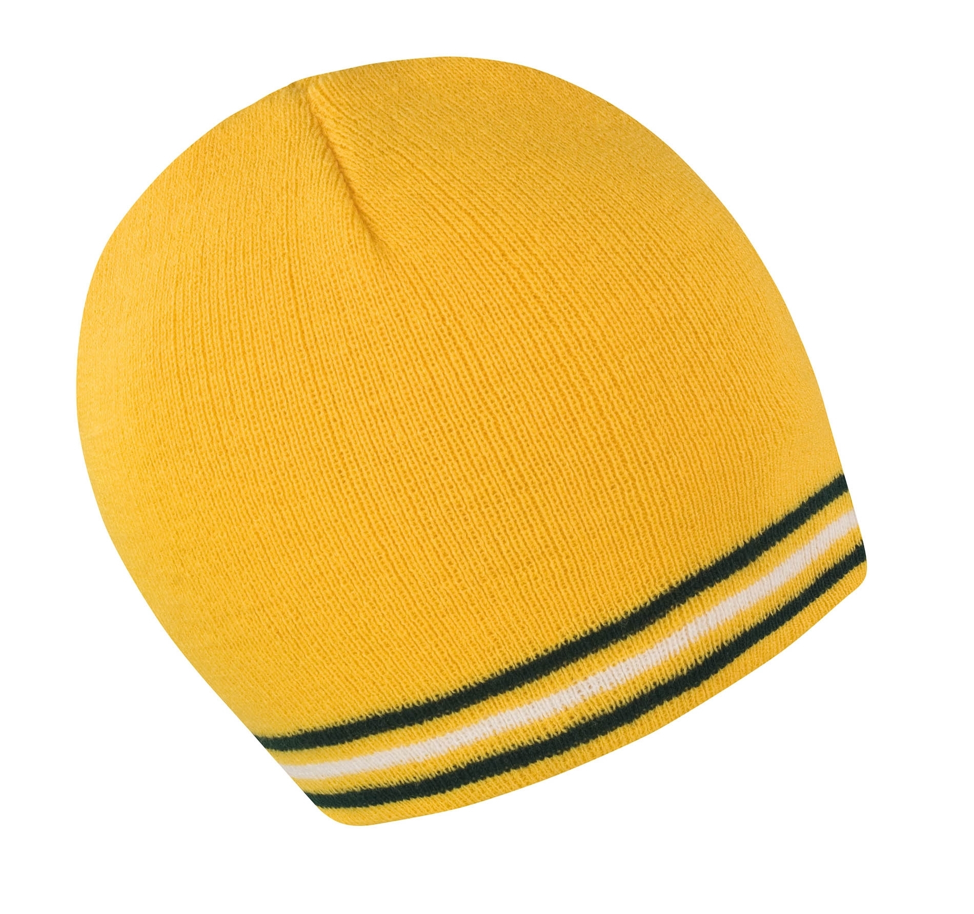 National Beanie Australia Jaune, à personnaliser avec le logo de votre club. National Beanie Australia Jaune
