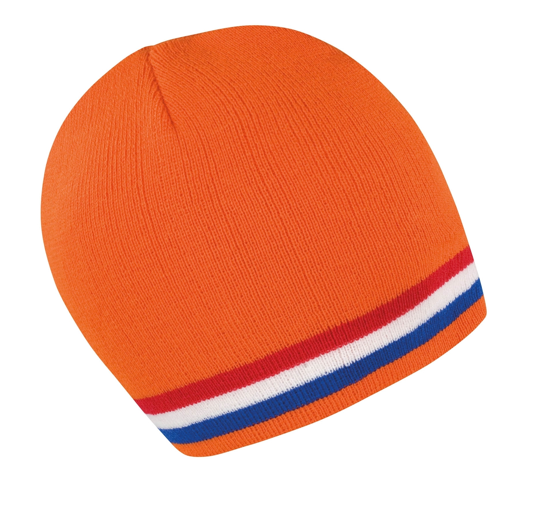 National Beanie Holland Orange, à personnaliser avec le logo de votre club. National Beanie Holland Orange