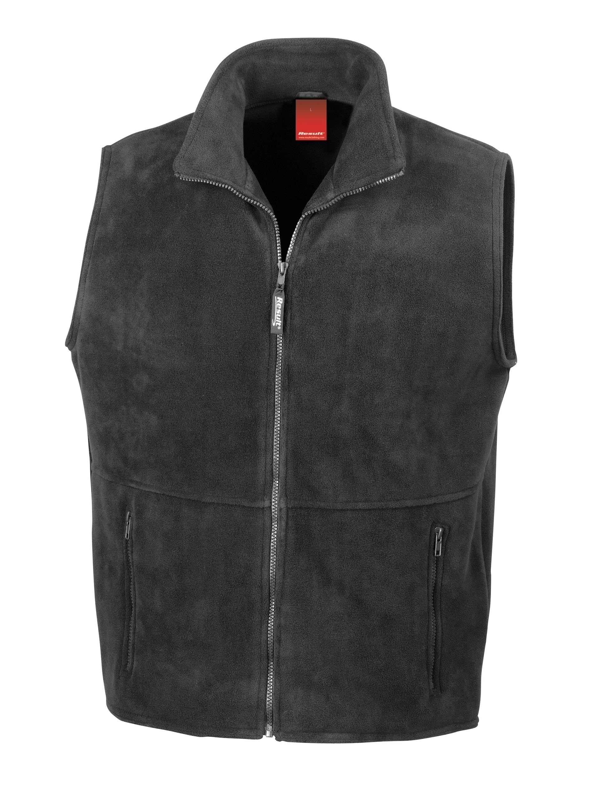 GILET POLAIRE POLARTHERM™ Black Noir, à personnaliser avec le logo de votre club. GILET POLAIRE POLARTHERM™ Black Noir