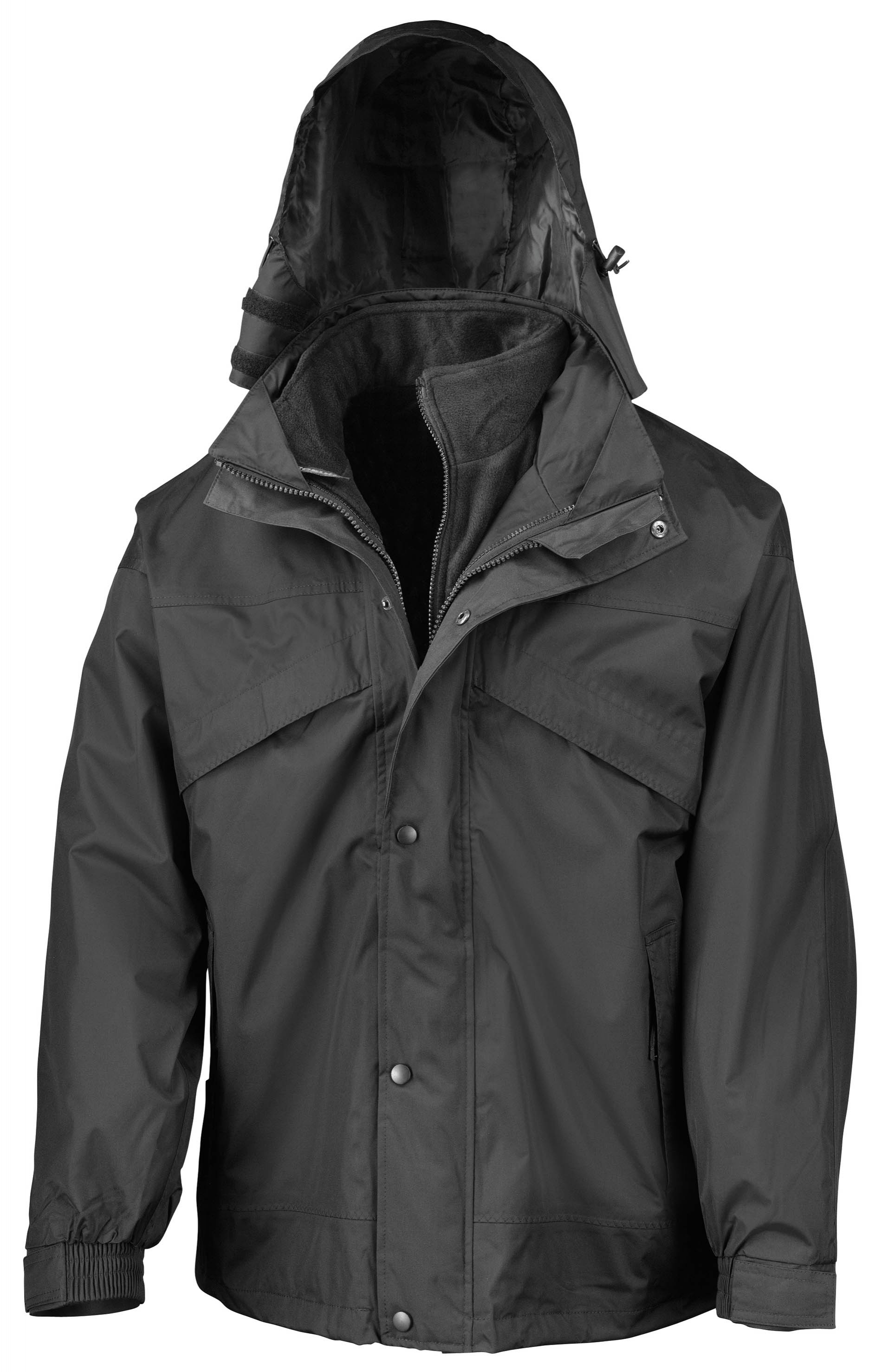 VESTE 3 EN 1 ZIP & CLIC, à personnaliser avec le logo de votre club. VESTE 3 EN 1 ZIP & CLIC