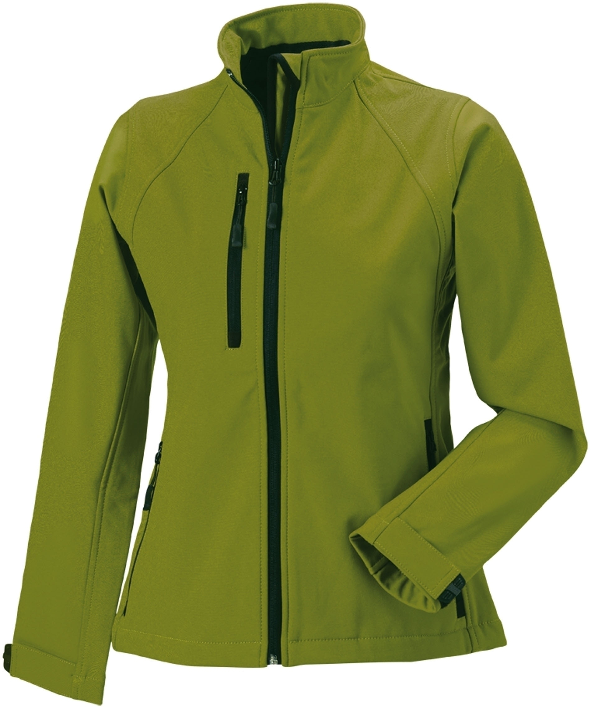 VESTE SOFTSHELL FEMME Cactus Green Vert, à personnaliser avec le logo de votre club. VESTE SOFTSHELL FEMME Cactus Green Vert