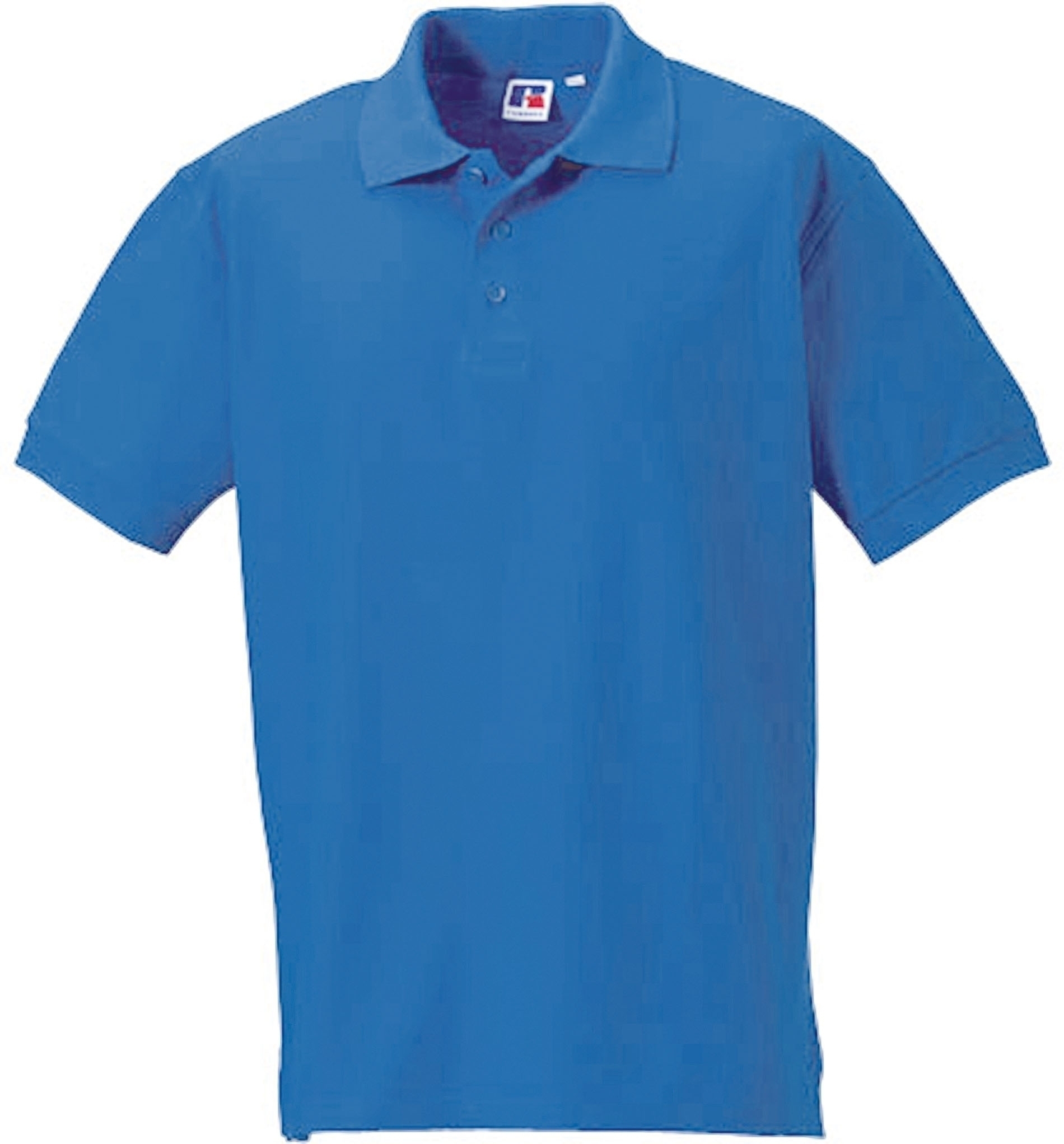 ULTIMATE POLO_Polo piqué homme Azur Blue Bleu, à personnaliser avec le logo de votre club. ULTIMATE POLO_Polo piqué homme Azur Blue Bleu