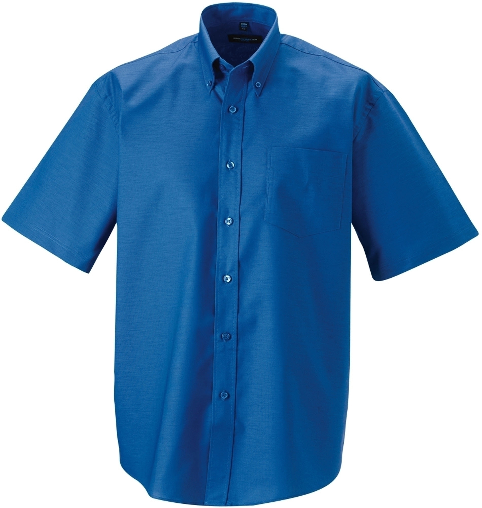 CHEMISE HOMME MANCHES COURTES OXFORD Aztec Blue Bleu, à personnaliser avec le logo de votre club. CHEMISE HOMME MANCHES COURTES OXFORD Aztec Blue Bleu