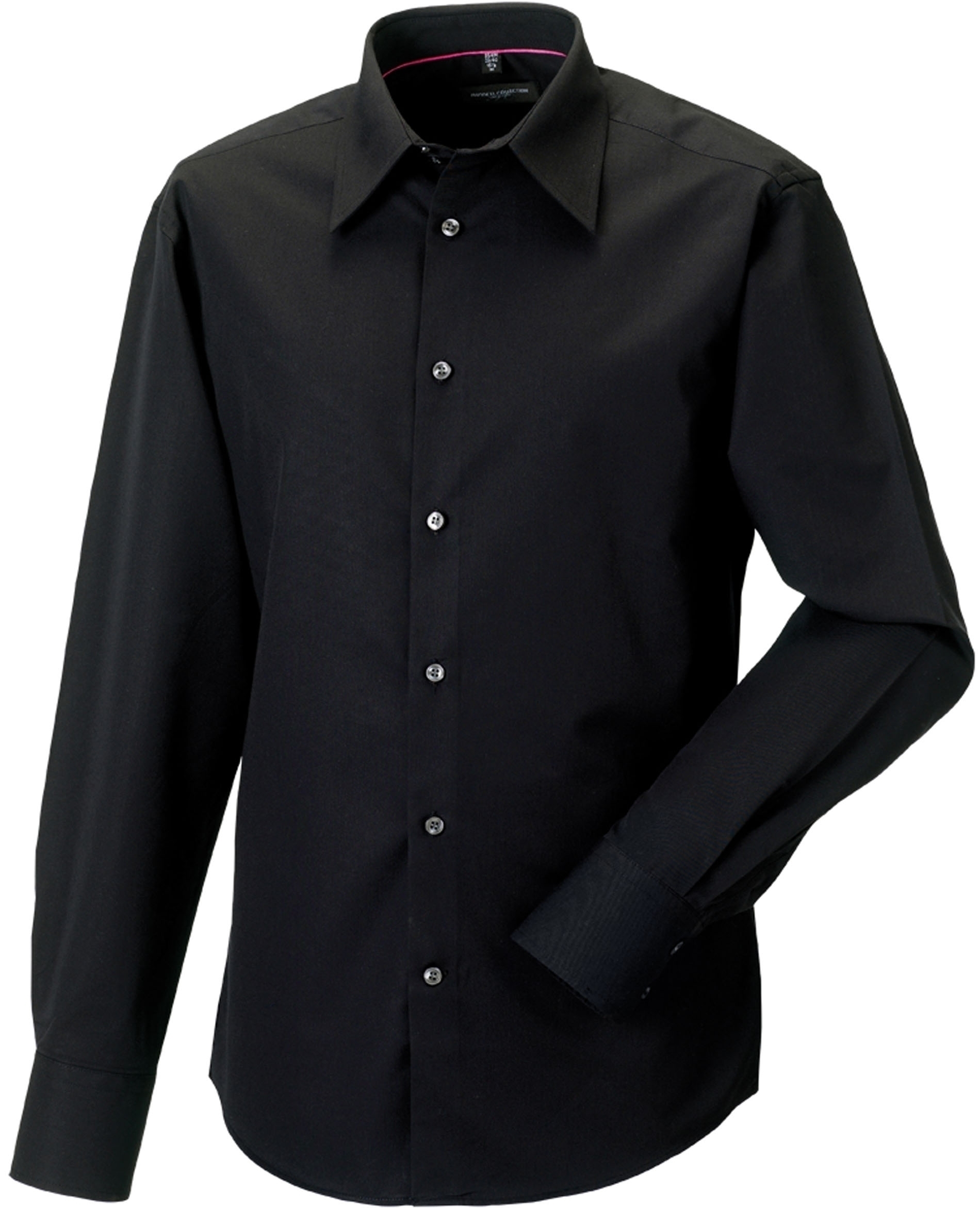 CHEMISE HOMME MANCHES LONGUES TENCEL® Black Noir, à personnaliser avec le logo de votre club. CHEMISE HOMME MANCHES LONGUES TENCEL® Black Noir