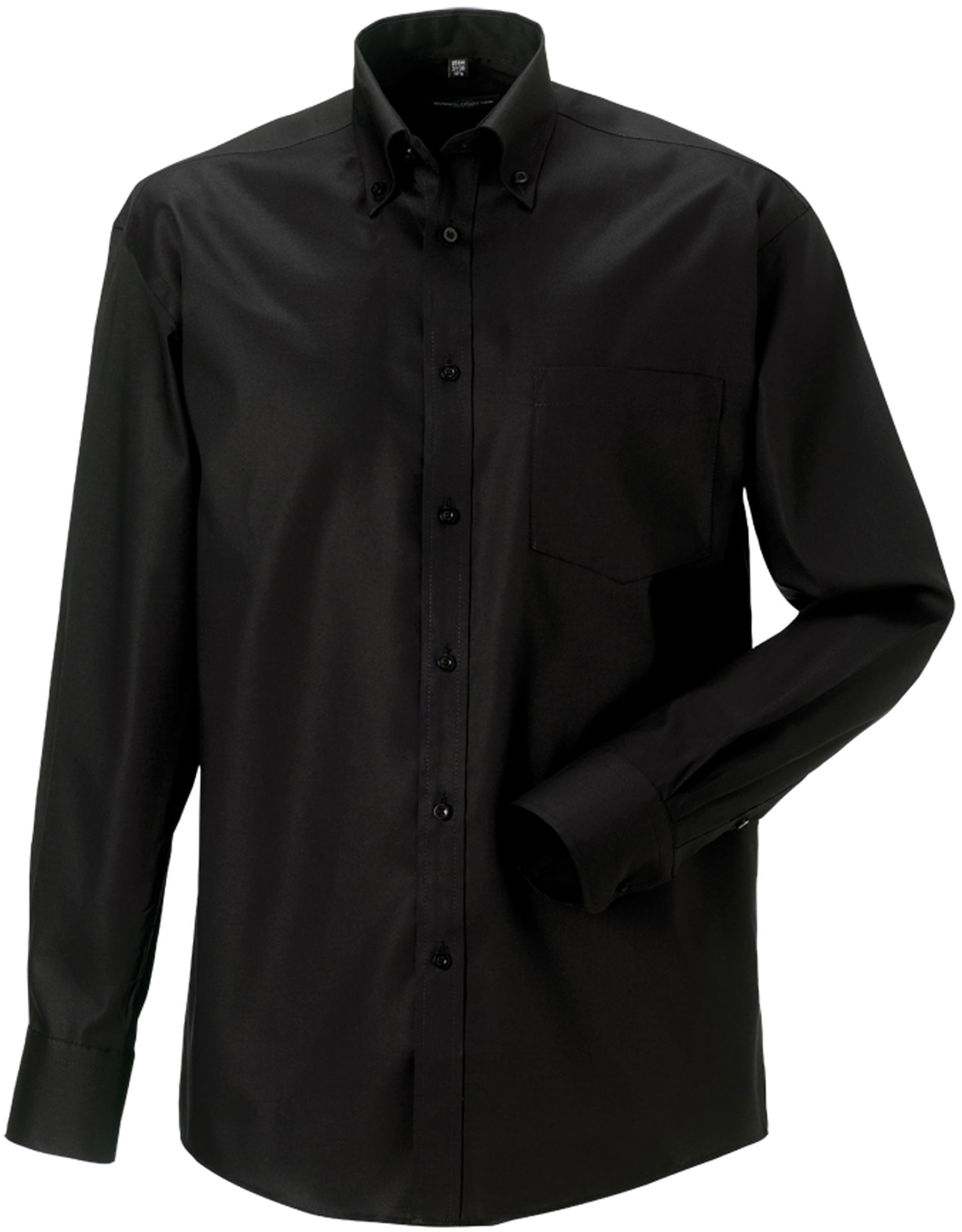 Chemise Ultimate Sans Repassage Classique Manches Longues Homme Black imprimé et personnalisé