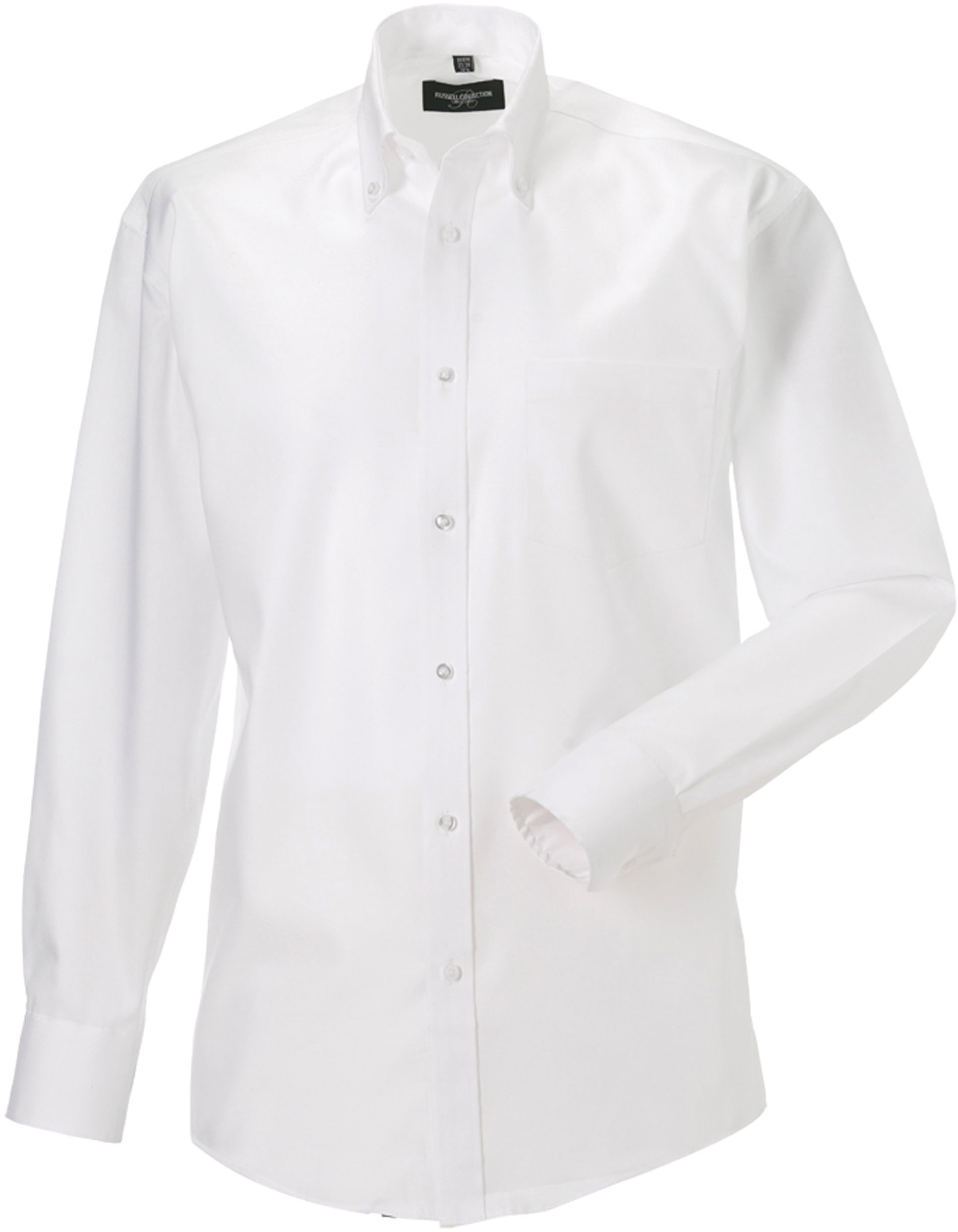 Chemise Ultimate Sans Repassage Classique Manches Longues Homme White Blanc, à personnaliser avec le logo de votre club. Chemise Ultimate Sans Repassage Classique Manches Longues Homme White Blanc