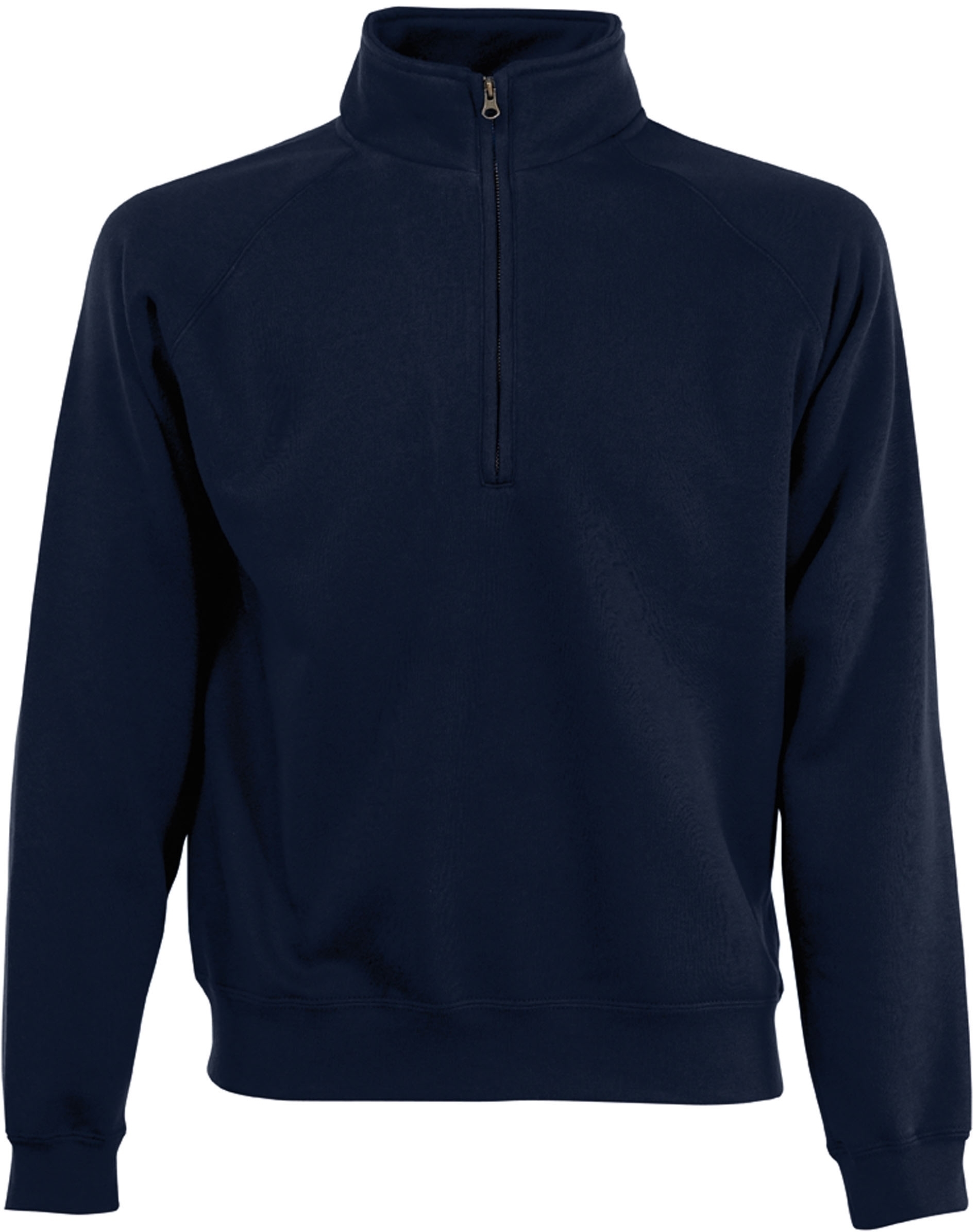 SWEAT-SHIRT COL ZIPPÉ (62-032-0) Deep Navy Bleu, à personnaliser avec le logo de votre club. SWEAT-SHIRT COL ZIPPÉ (62-032-0) Deep Navy Bleu