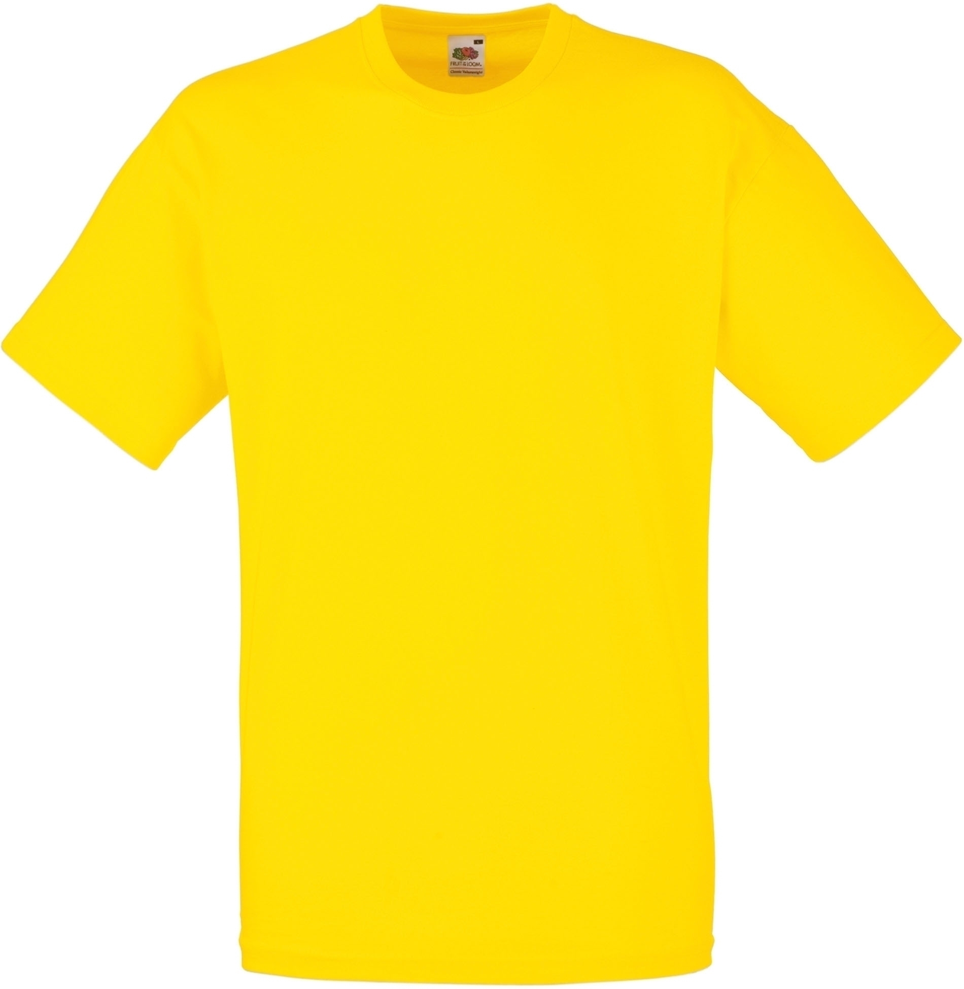T-SHIRT HOMME VALUEWEIGHT (61-036-0) Yellow Jaune, à personnaliser avec le logo de votre club. T-SHIRT HOMME VALUEWEIGHT (61-036-0) Yellow Jaune
