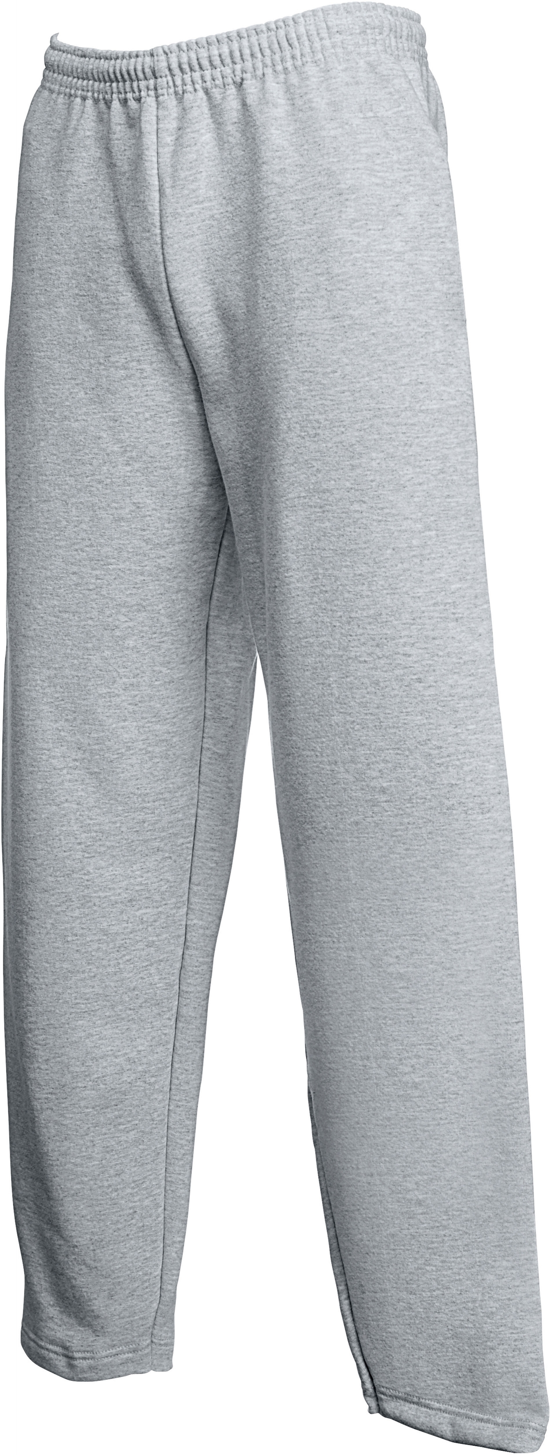 PANTALON DE JOGGING BAS DROIT (64-032-0) Heather Grey Gris, Ã personnaliser avec le logo de votre club. PANTALON DE JOGGING BAS DROIT (64-032-0) Heather Grey Gris
