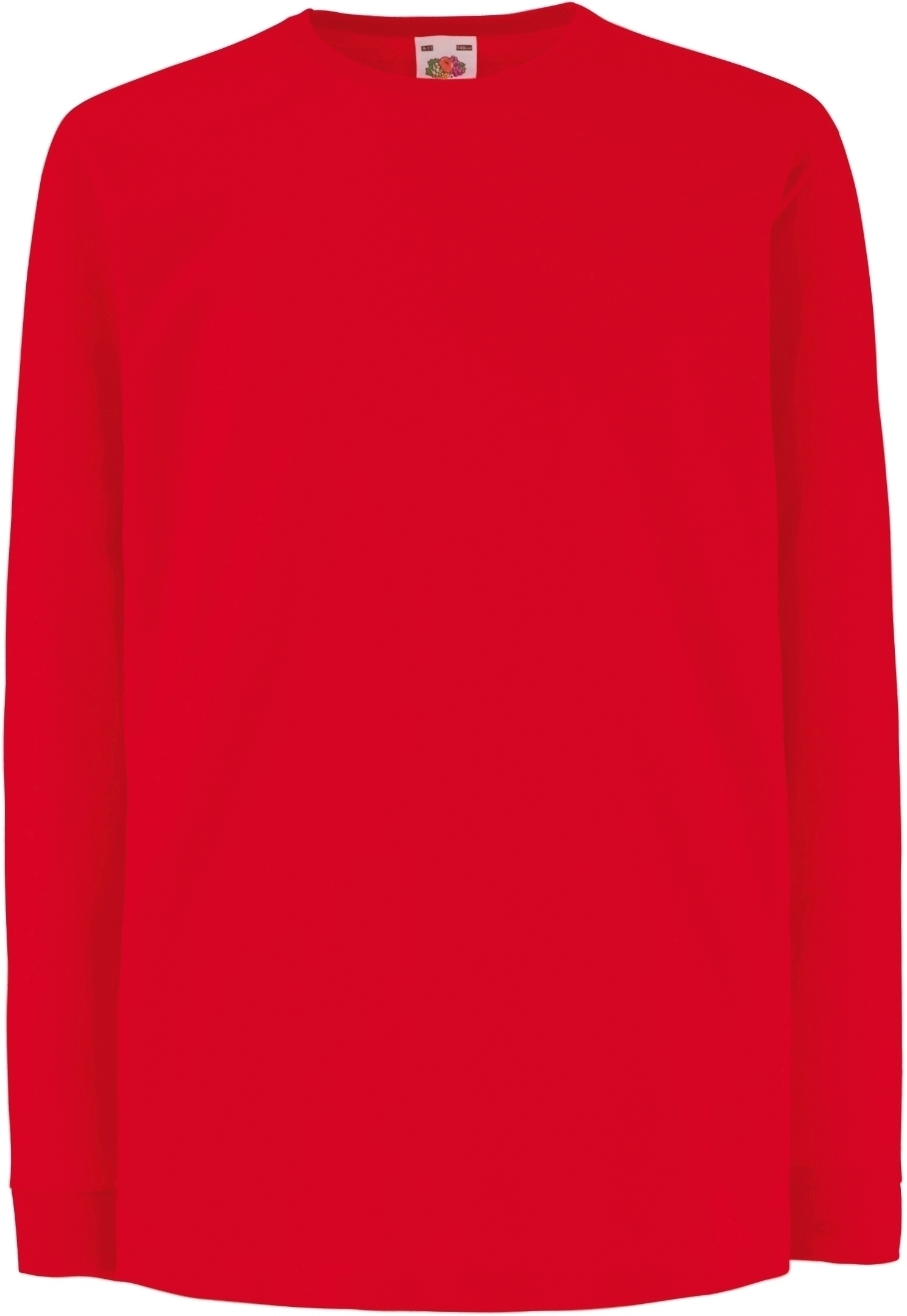 T-SHIRT ENFANT MANCHES LONGUES VALUEWEIGHT (61-007-0) Red Rouge, à personnaliser avec le logo de votre club. T-SHIRT ENFANT MANCHES LONGUES VALUEWEIGHT (61-007-0) Red Rouge