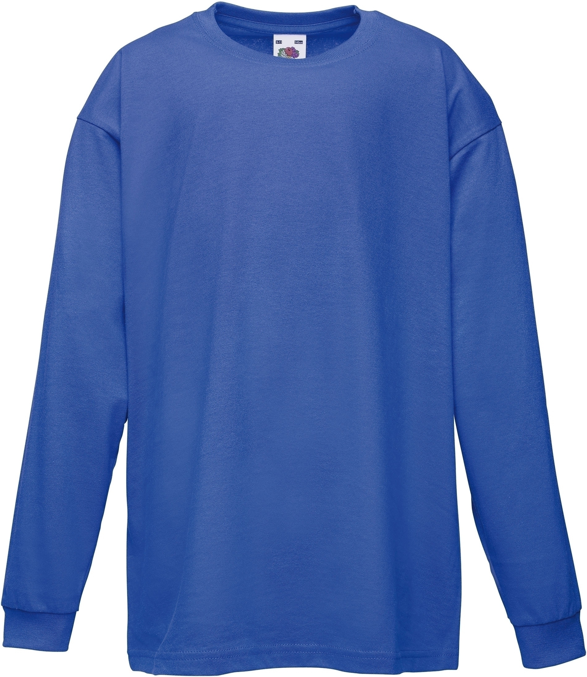 T-SHIRT ENFANT MANCHES LONGUES VALUEWEIGHT (61-007-0) Royal Blue Bleu, à personnaliser avec le logo de votre club. T-SHIRT ENFANT MANCHES LONGUES VALUEWEIGHT (61-007-0) Royal Blue Bleu