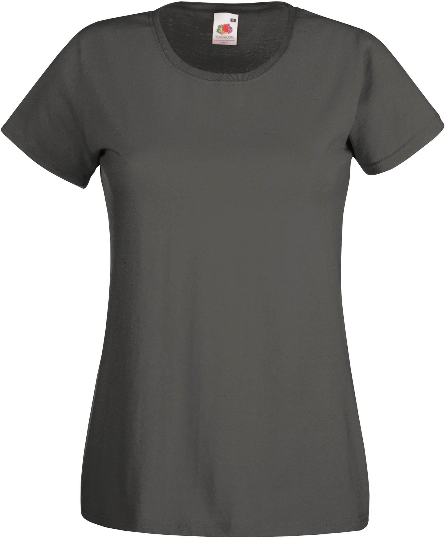T-SHIRT FEMME VALUEWEIGHT (61-372-0) Light Graphite Gris, à personnaliser avec le logo de votre club. T-SHIRT FEMME VALUEWEIGHT (61-372-0) Light Graphite Gris