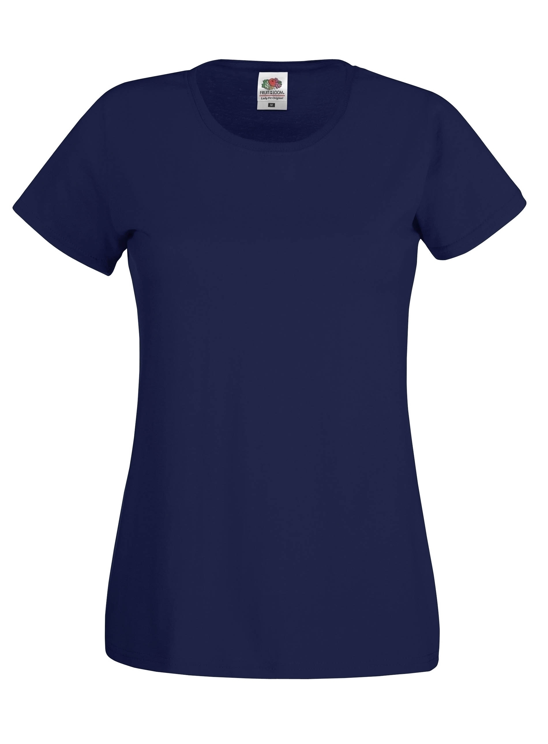 T-shirt Femme Original-T (Full Cut 61-420-0) Deep Navy Bleu, à personnaliser avec le logo de votre club. T-shirt Femme Original-T (Full Cut 61-420-0) Deep Navy Bleu