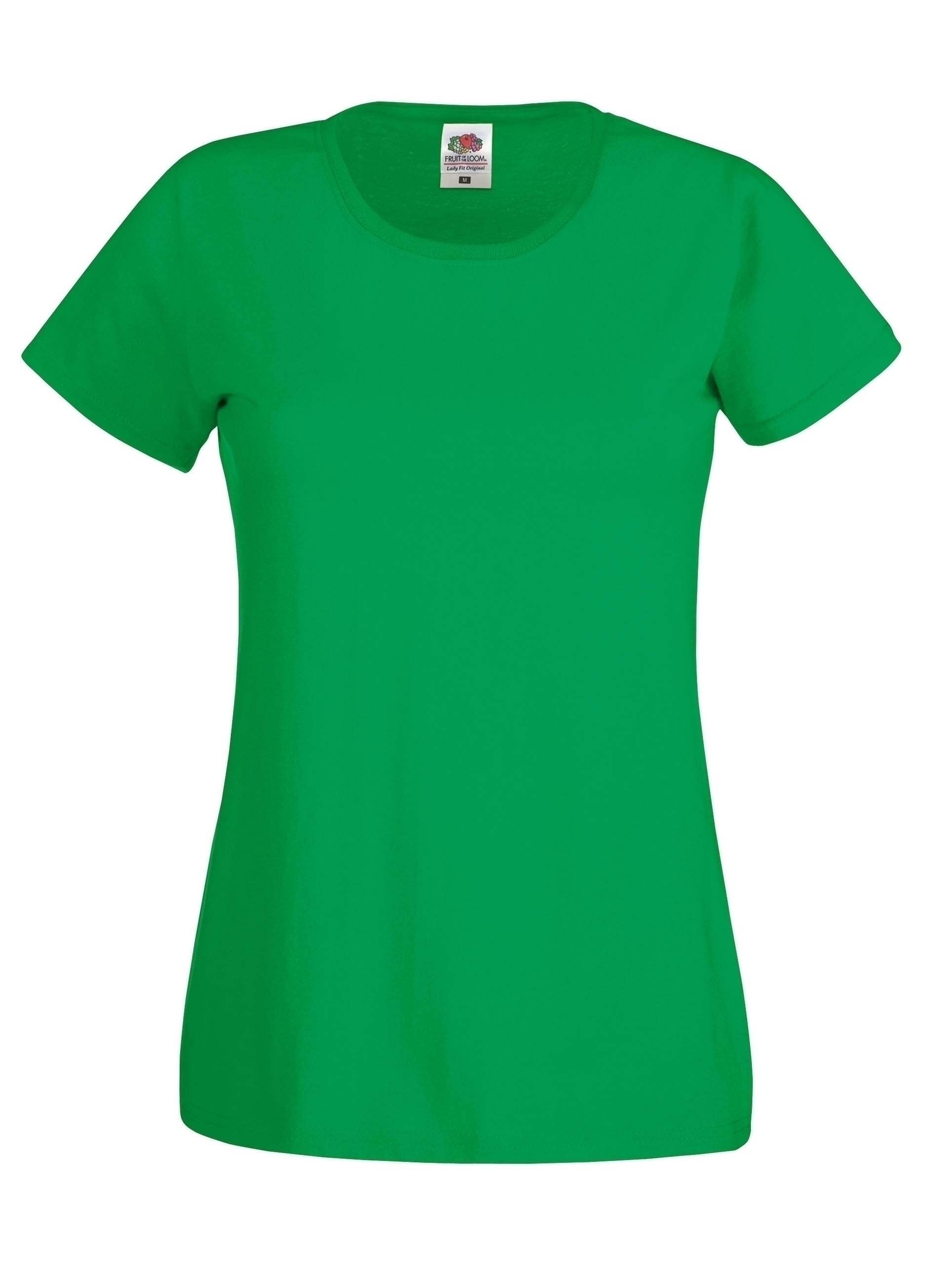T-shirt Femme Original-T (Full Cut 61-420-0) Kelly Green Vert, à personnaliser avec le logo de votre club. T-shirt Femme Original-T (Full Cut 61-420-0) Kelly Green Vert