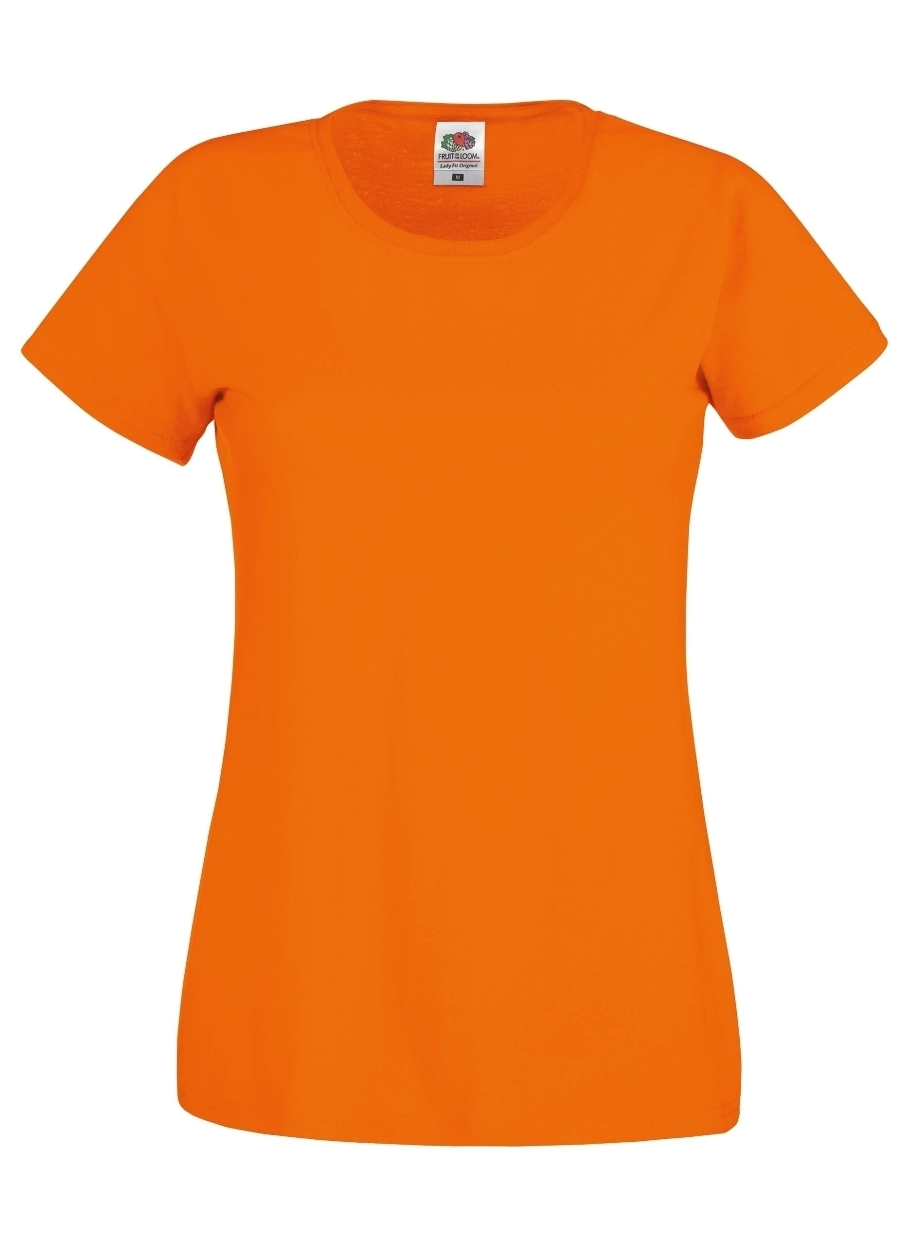 T-shirt Femme Original-T (Full Cut 61-420-0) Orange Orange, à personnaliser avec le logo de votre club. T-shirt Femme Original-T (Full Cut 61-420-0) Orange Orange