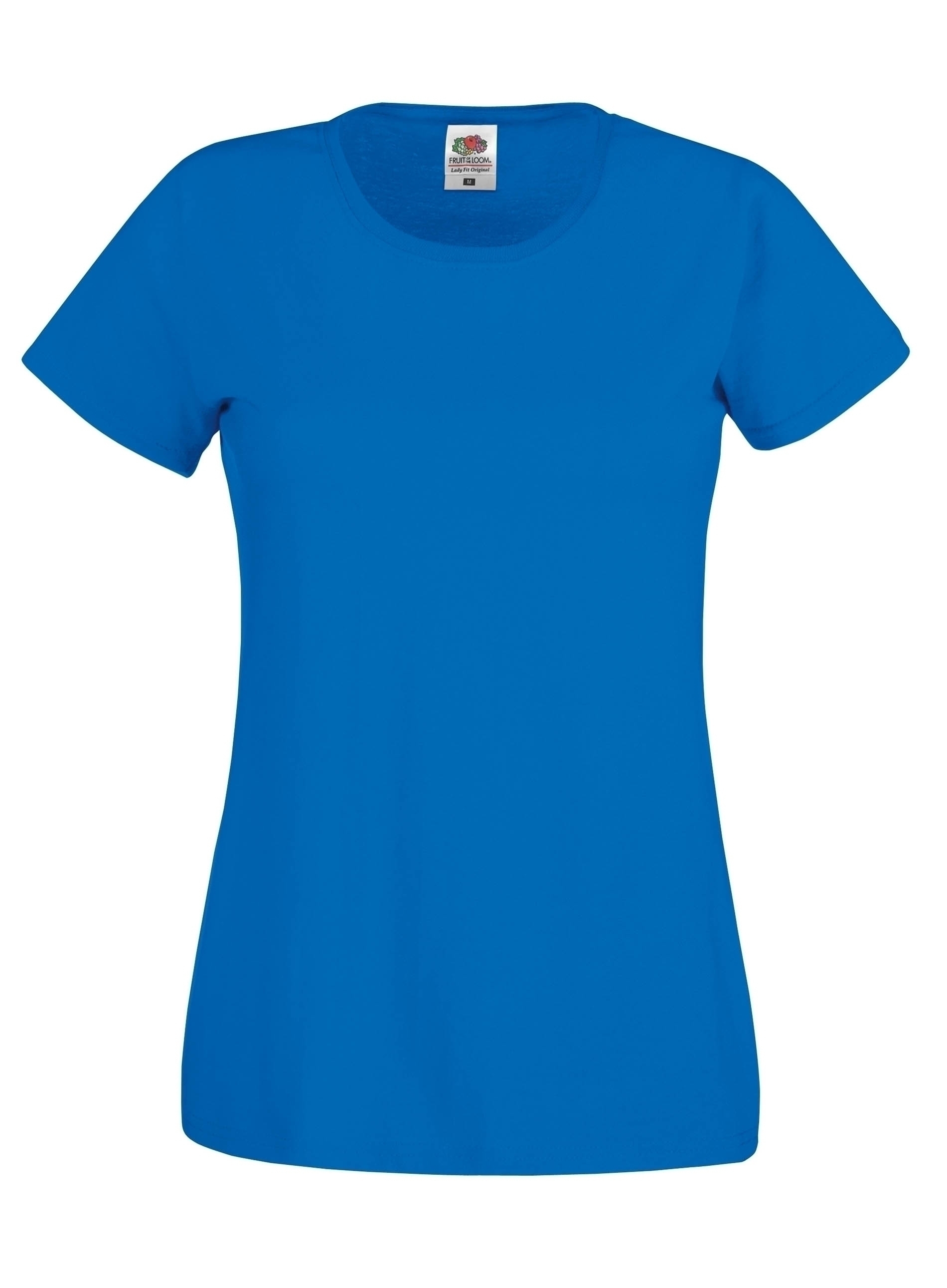 T-shirt Femme Original-T (Full Cut 61-420-0) Royal Blue Bleu, à personnaliser avec le logo de votre club. T-shirt Femme Original-T (Full Cut 61-420-0) Royal Blue Bleu