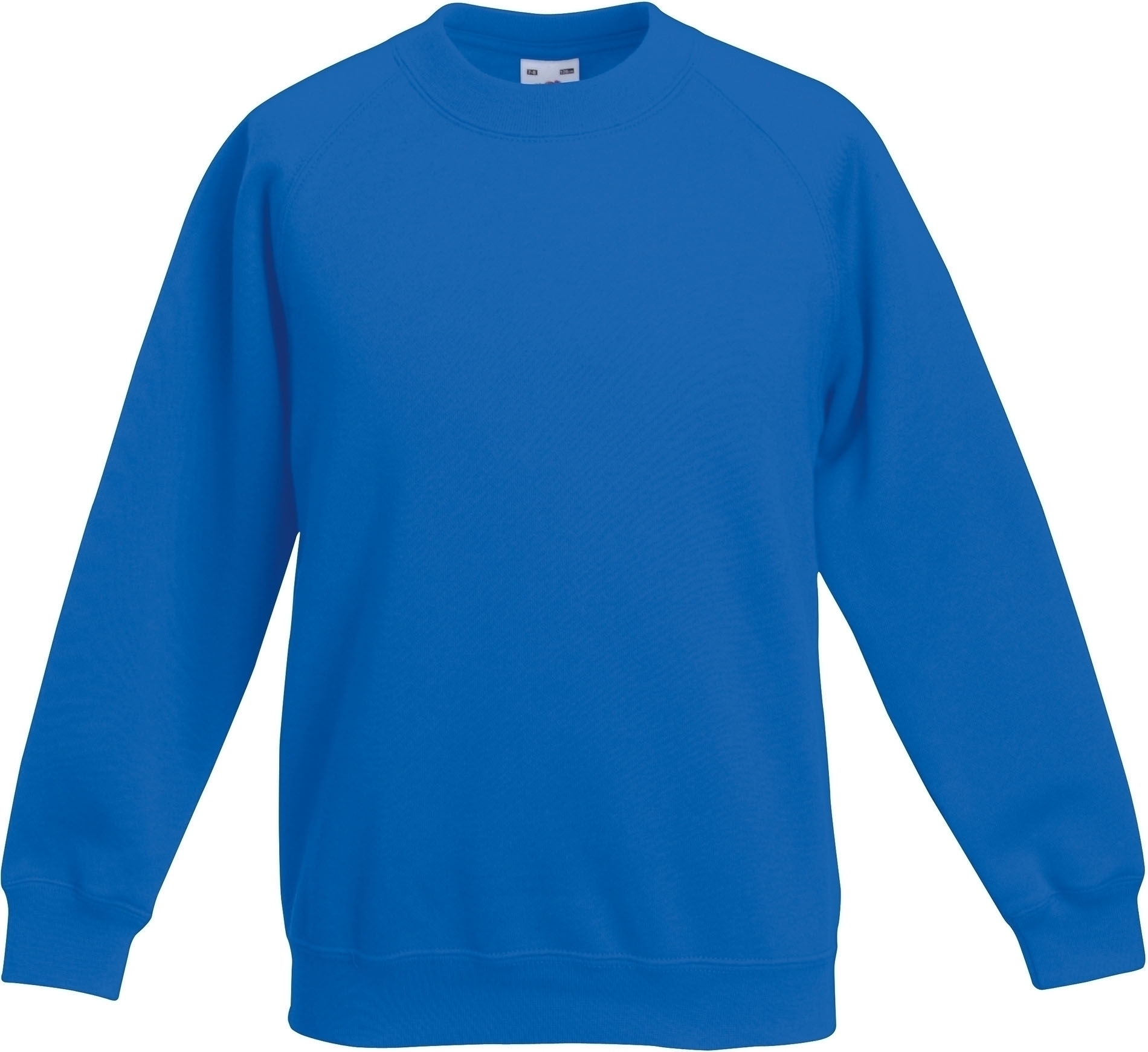 SWEAT-SHIRT ENFANT MANCHES RAGLAN (62-039-0) Royal Blue Bleu, à personnaliser avec le logo de votre club. SWEAT-SHIRT ENFANT MANCHES RAGLAN (62-039-0) Royal Blue Bleu