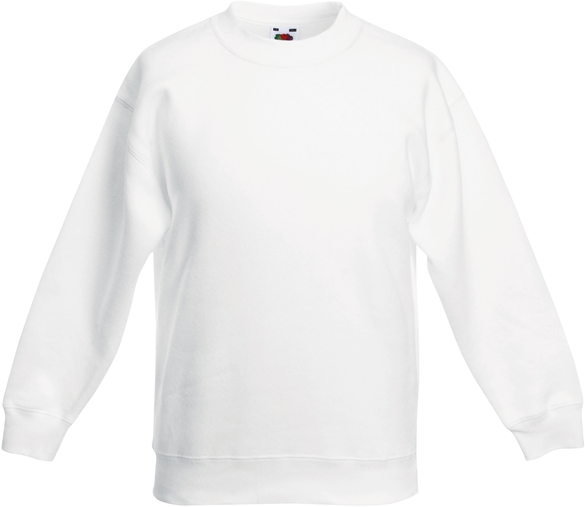 SWEAT-SHIRT ENFANT COL ROND CLASSIC (62-041-0) White Blanc, à personnaliser avec le logo de votre club. SWEAT-SHIRT ENFANT COL ROND CLASSIC (62-041-0) White Blanc