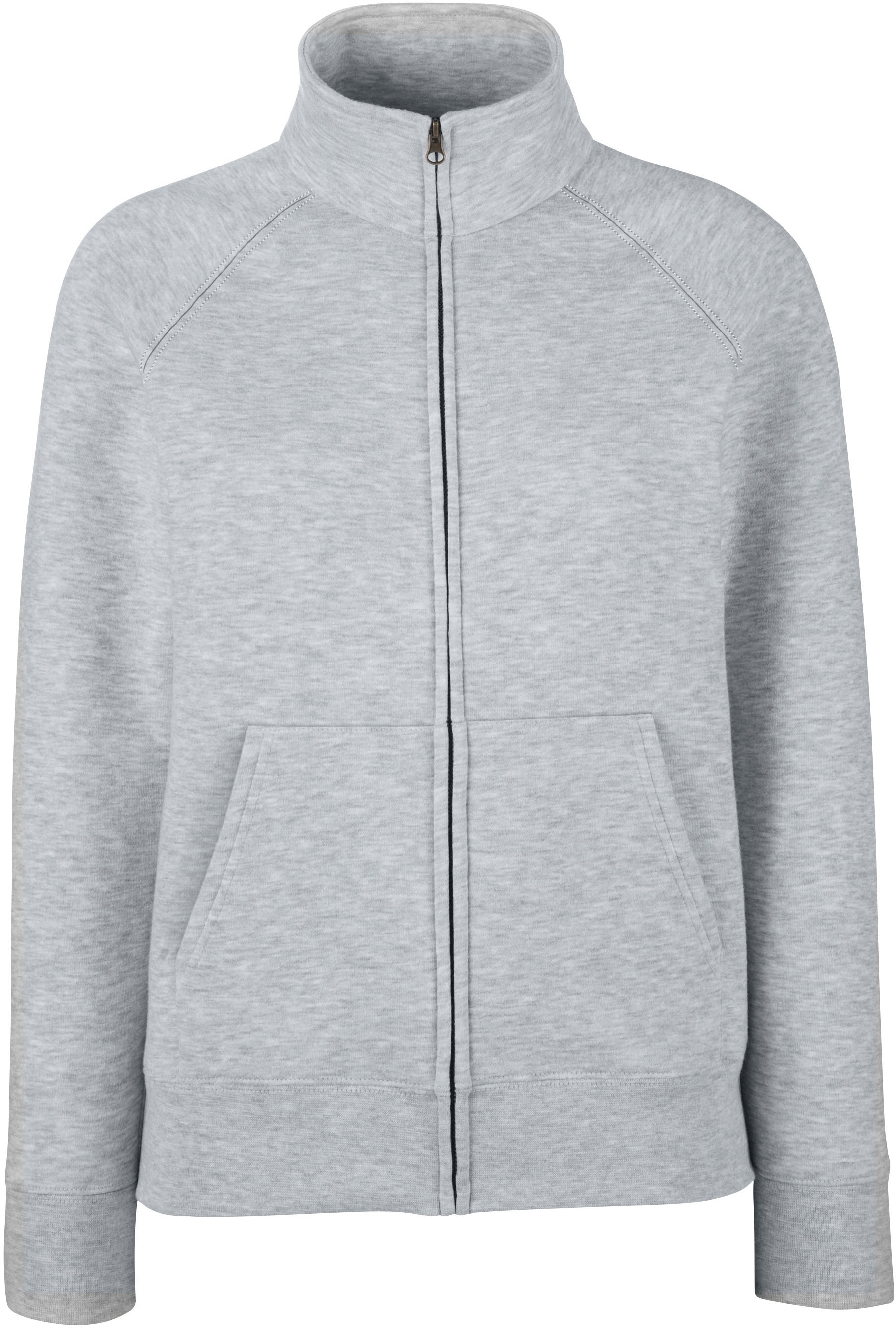 VESTE FEMME MOLLETON ZIPPÉE CLASSIC (62-116-0) Heather Grey Gris, à personnaliser avec le logo de votre club. VESTE FEMME MOLLETON ZIPPÉE CLASSIC (62-116-0) Heather Grey Gris