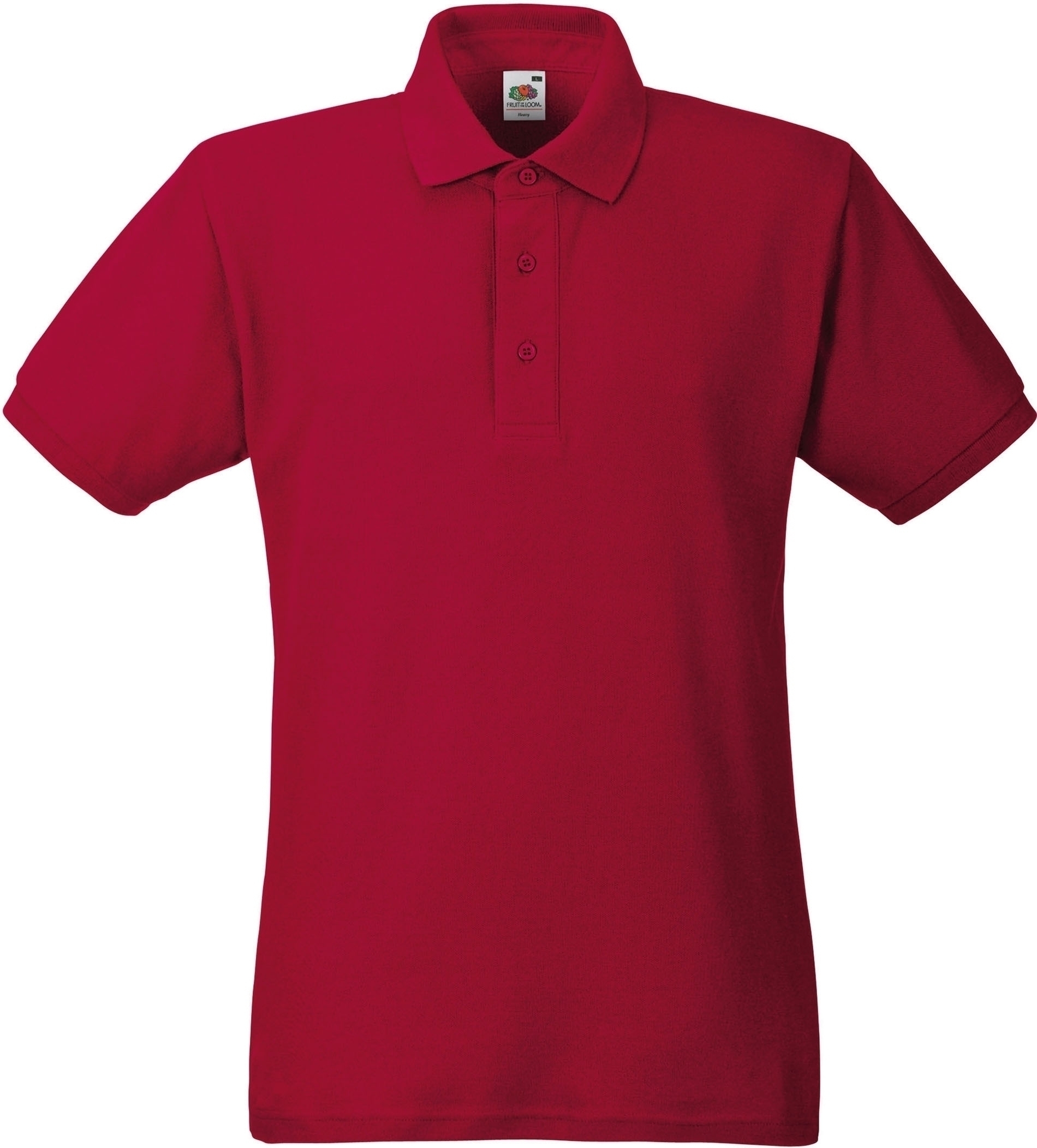 POLO HEAVY (63-000-0) Brick Red Rouge, à personnaliser avec le logo de votre club. POLO HEAVY (63-000-0) Brick Red Rouge