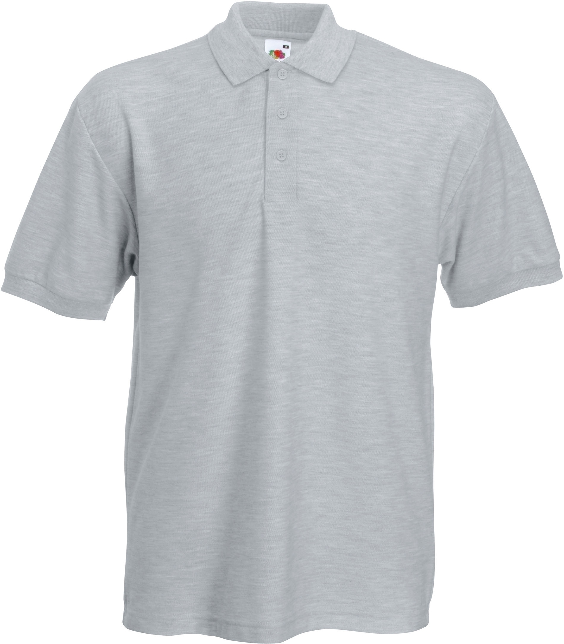 POLO HEAVY 65/35 (63-204-0) Heather Grey Gris, à personnaliser avec le logo de votre club. POLO HEAVY 65/35 (63-204-0) Heather Grey Gris