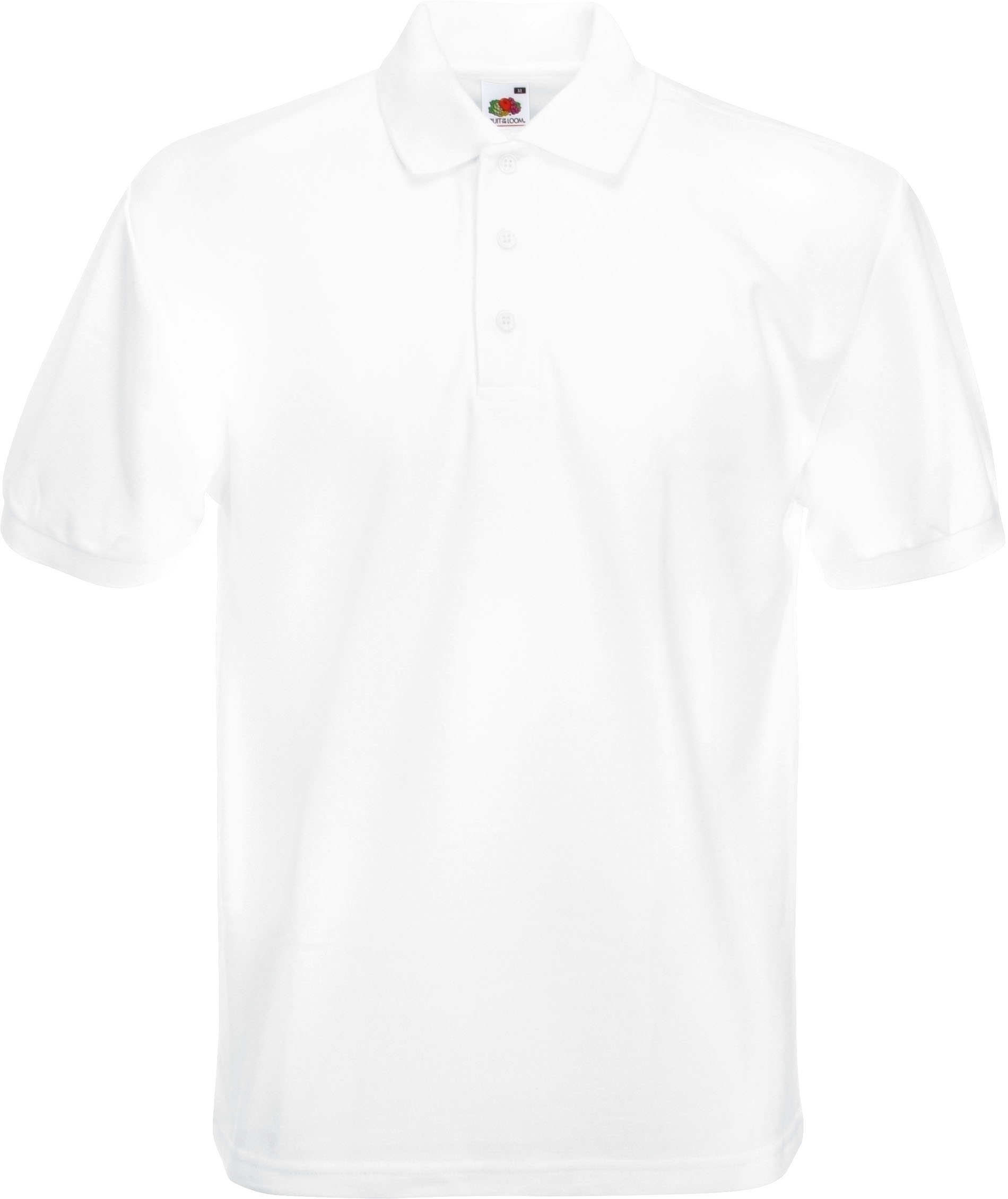 POLO HEAVY 65/35 (63-204-0) White Blanc, à personnaliser avec le logo de votre club. POLO HEAVY 65/35 (63-204-0) White Blanc