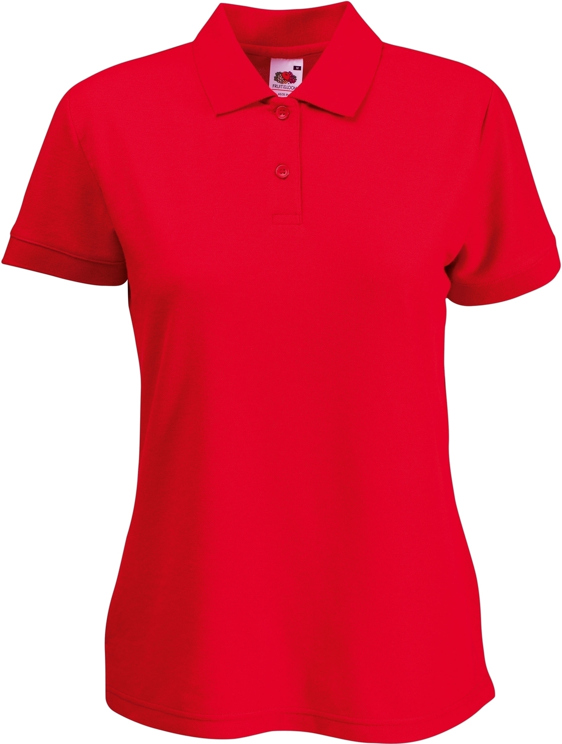 POLO FEMME 65/35 (63-212-0) Red Rouge, à personnaliser avec le logo de votre club. POLO FEMME 65/35 (63-212-0) Red Rouge
