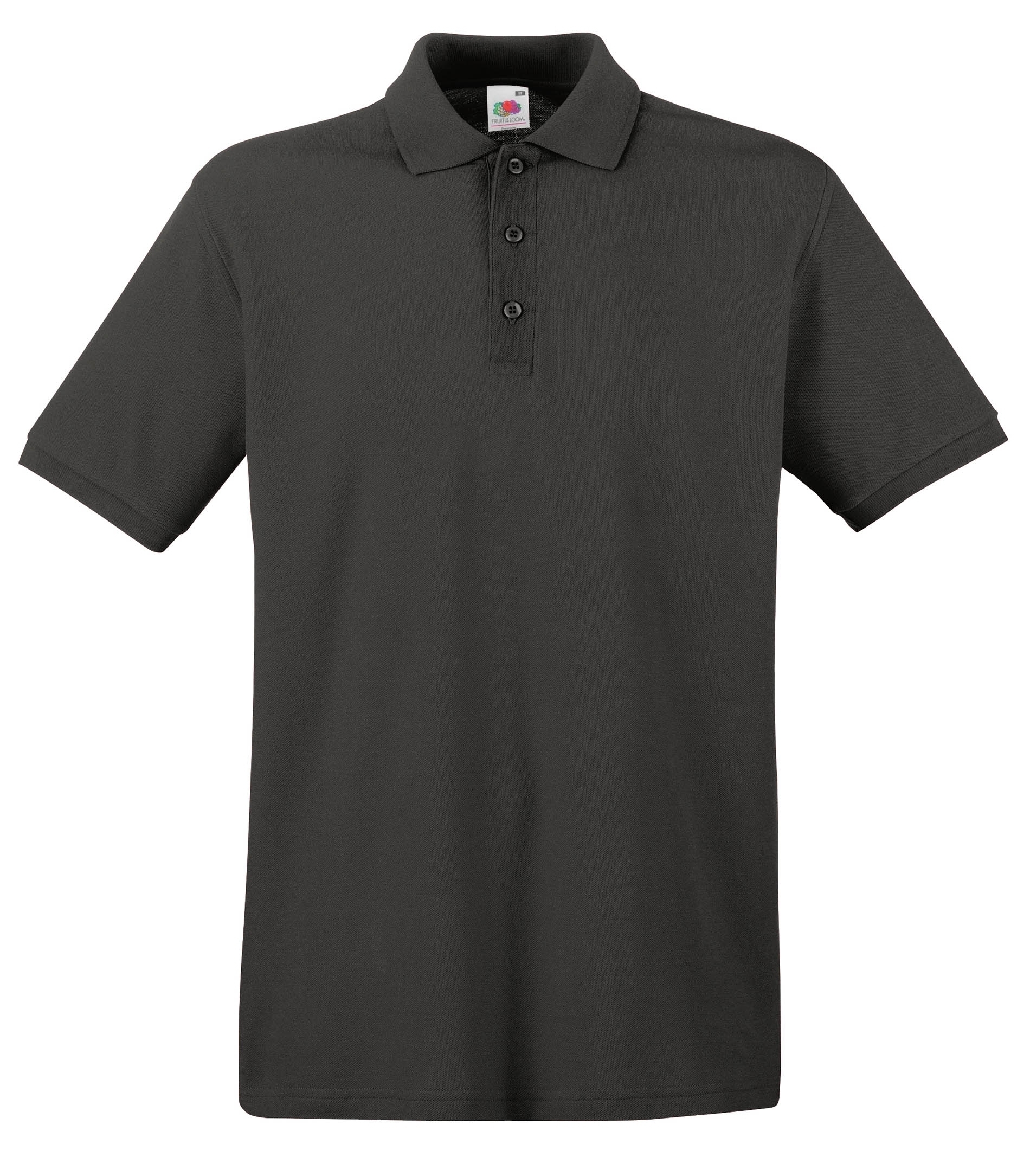 POLO PREMIUM (63-218-0) Light Graphite Gris, à personnaliser avec le logo de votre club. POLO PREMIUM (63-218-0) Light Graphite Gris