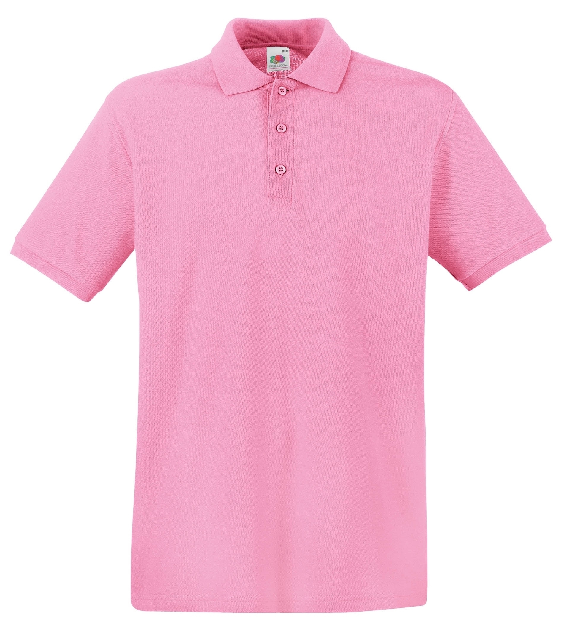 POLO PREMIUM (63-218-0) Pale Pink Rose, à personnaliser avec le logo de votre club. POLO PREMIUM (63-218-0) Pale Pink Rose