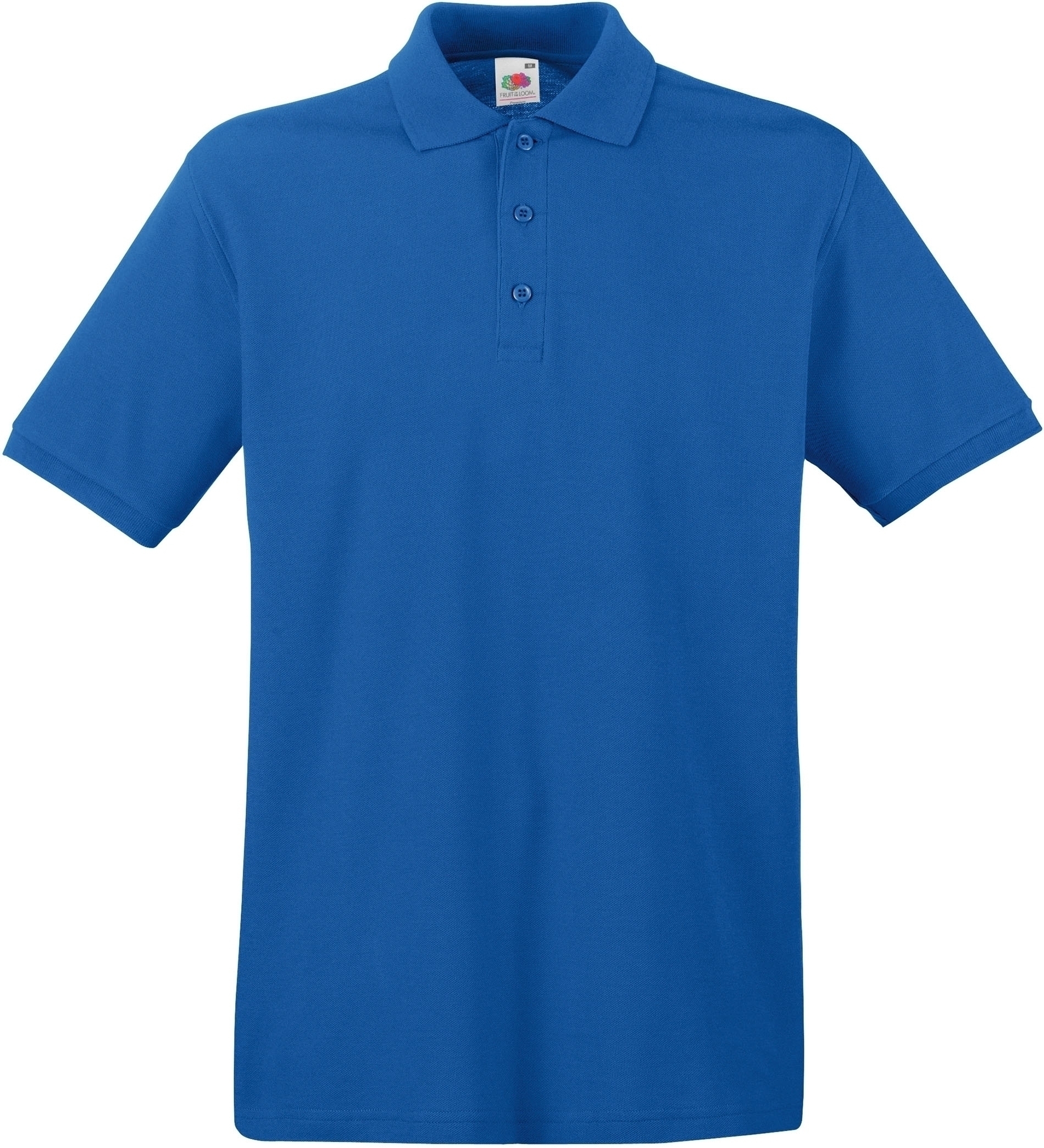 POLO PREMIUM (63-218-0) Royal Blue Bleu, à personnaliser avec le logo de votre club. POLO PREMIUM (63-218-0) Royal Blue Bleu