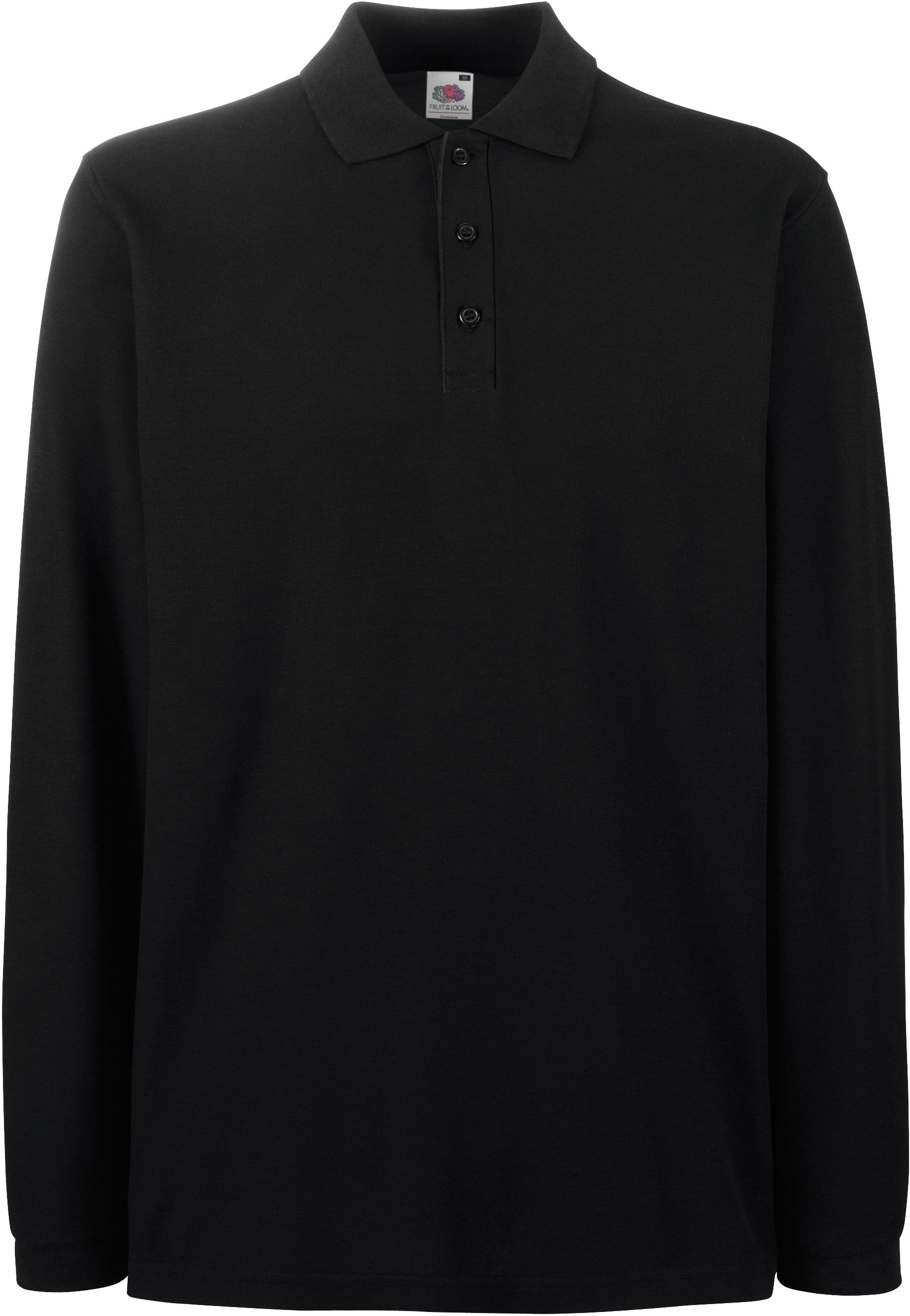 POLO MANCHES LONGUES PREMIUM (63-310-0) Black Noir, à personnaliser avec le logo de votre club. POLO MANCHES LONGUES PREMIUM (63-310-0) Black Noir