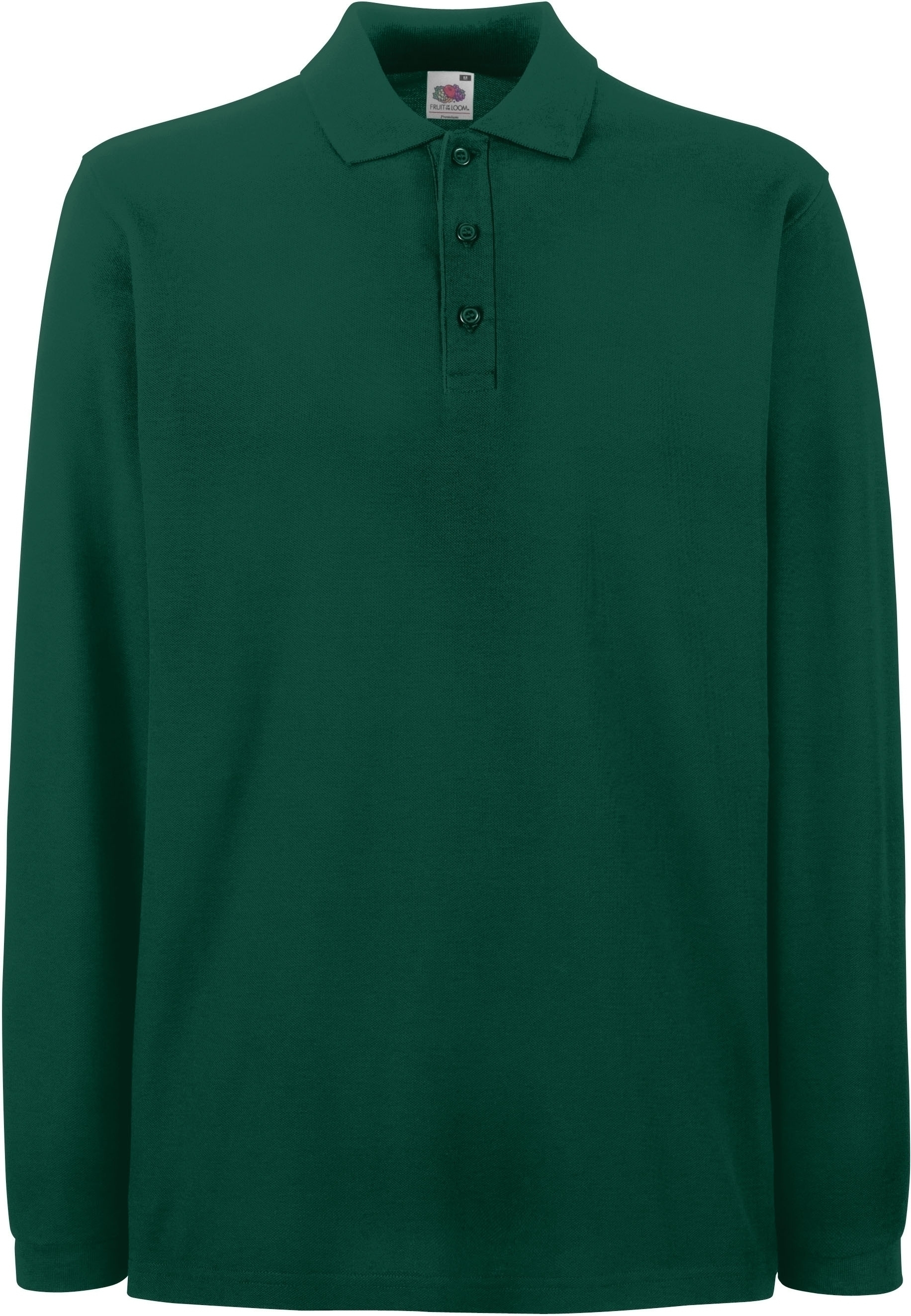 POLO MANCHES LONGUES PREMIUM (63-310-0) Forest Green Vert, à personnaliser avec le logo de votre club. POLO MANCHES LONGUES PREMIUM (63-310-0) Forest Green Vert