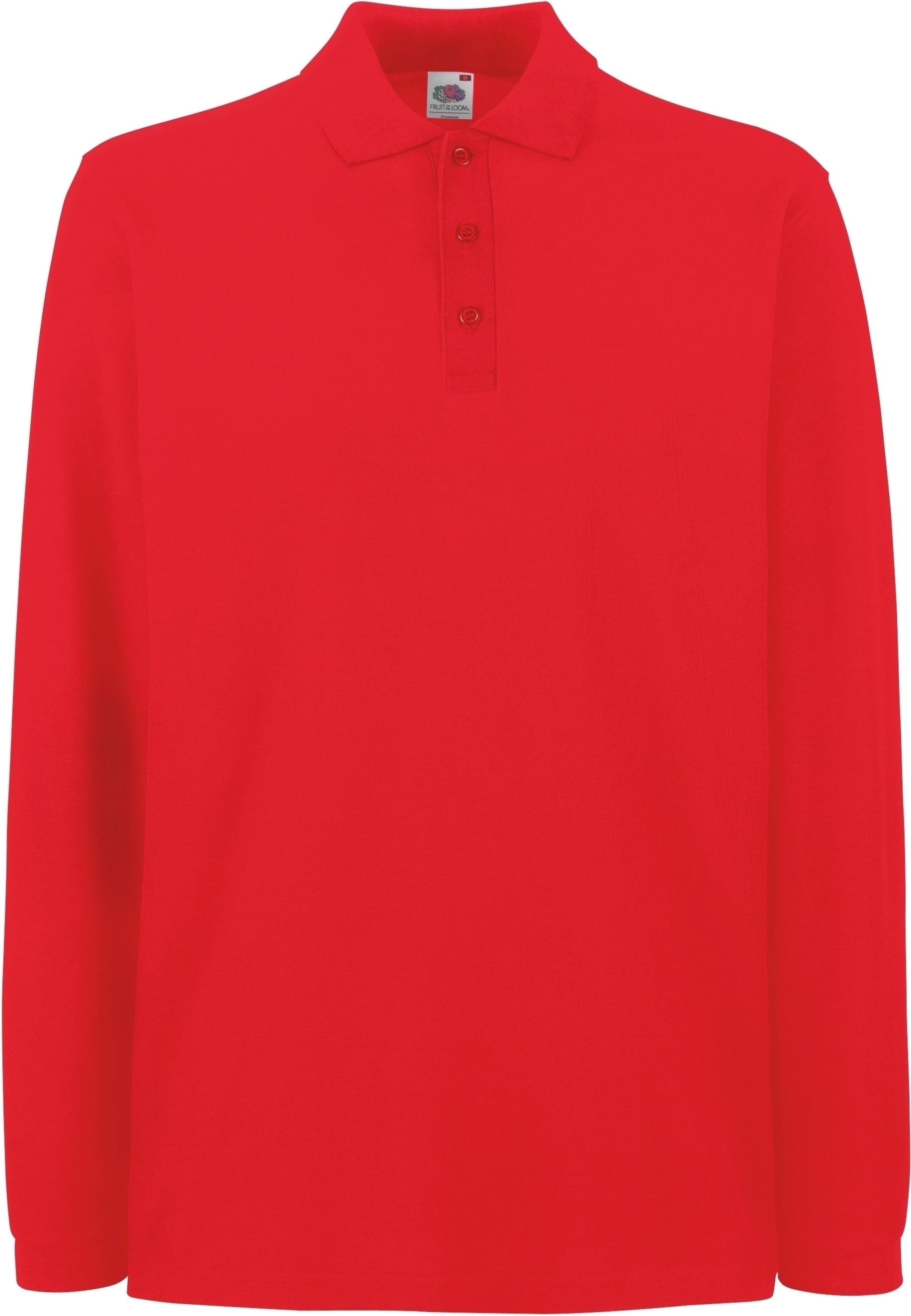 POLO MANCHES LONGUES PREMIUM (63-310-0) Red Rouge, à personnaliser avec le logo de votre club. POLO MANCHES LONGUES PREMIUM (63-310-0) Red Rouge